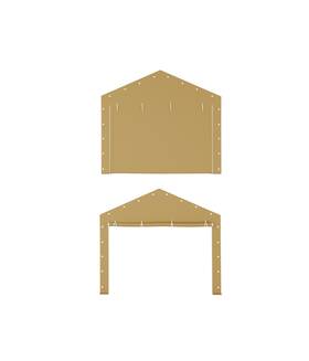 Garveelife 967722159178 Garveeife 2pcs Portable10ft X20ft Carport 210g Heavy Duty Car Port With Roll-up