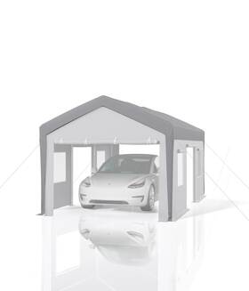 Cj0dsoe89dnmf7lqzjwi5gzejy3ef Garveelife 20ft X 13ft 11ft Heavy-duty Windproof Carport Top Cover Tent Shelter Tarp