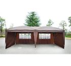 10x20pop Gathering Up Backyard Social Outsunny Event Tent Activity Outdoor Party