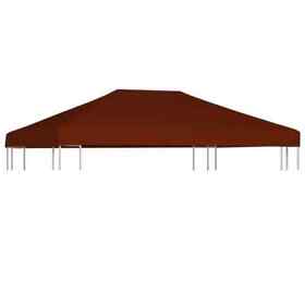 46626 Gazebo Top Cover 9.1 Oz Yd 9.8footx13.1foot Terracota