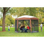 Gazebo12x10 Tent Includded Camping Tall Beach 8 Screen Screened Canopy