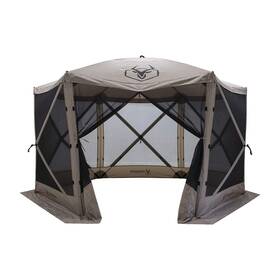 Gg602ds Gazelle Tents G6 6-sided Portable Gazebo Easy Pop-up Hub Screen Tent Durable Tritech