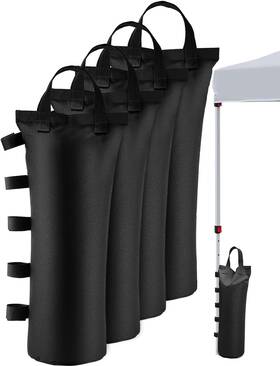 Gct 313030788764 120lbs Extra Large Heavy Duty Canopy Weights Sand Bags For Ez Pop Up Tent