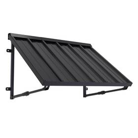 Yp-54in-b Gdpfn Metal Awning For Door Entrance 41x24 Inches Adjustable Angle Window Awnings