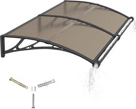 Ggnebai 726084509009 Awning For Door Entrance 40x60 Inches Awnings Doors With Separate Drainage F