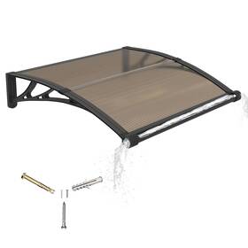Ggnebai 766683952295 Window Awning Door Canopy Exterior 24x40 In Awnings For Doors Polycarbonate C