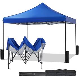 Gianna 445043350355 10x10 Ft Pop Up Canopy Tent With Slant Legs And Carrying Bag Easy Setup Outdoor