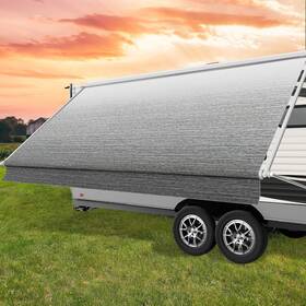 Glamful 762668424528 Rv Awning Fabric Replacement 18.5oz Heavy-duty Vinyl Camper R