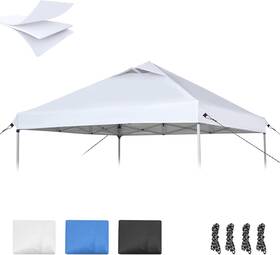 Gotruth 744110093582 10x10 Canopy Replacement Top With Air Vent Pop Up For Straig