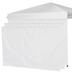Gotruth 750961461623 Instant 10x10 Canopy Sidewalls With Silver Coating For Pop Up Outdoor