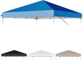 Jbt0025-blue3tf Gotruth 10 Canopy Replacement Top Pop Up Cover For Straight Leg F