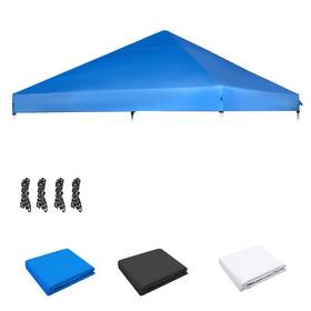 W375301jbt0025 Gotruth 10x10 Canopy Replacement Top Waterproof Cover For Straigh