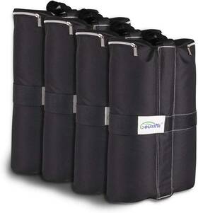 160l Goutime 705353246487 Canopy Weights Set Of 4 Sand Bags For Instant Outdoor Sun Shelter