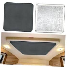 Grandong 192236730483 Rv Roof Vent Blackout Shade - 16x16 Inch Skylight Window Insulator Uv 16 X16