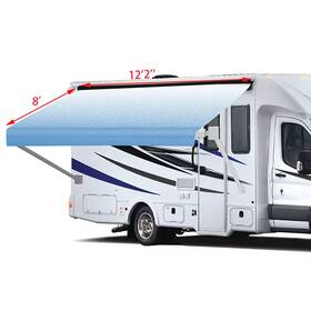 Gre139245 Greatparts Heavy Duty 4-ply Rv Awning Vinyl Fabric Replacement Weatherproof 13ft Ft