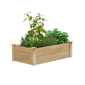 Greenes Fence 313095776751 2 Ft. X 4 14 Inch Original Cedar Raised Garden Bed