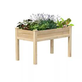 Greenes Fence 445047952920 48 Inch L X 24 W 31 H Original Cedar Elevated Garden Bed