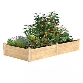 Greenes Fence 445055994929 4 Ft. X 8 14 Inch Original Cedar Raised Garden Bed