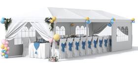 Gs-83-0416 Greesum 10x30 Outdoor Canopy Tent Patio Gazebo For Party Wedding Bbq Events 8