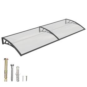 Ms01-3280-tb Guansu-cn 32 Inch X80 Window Door Awning Canopy Polycarbonate Front Sun Shade Snow Cover