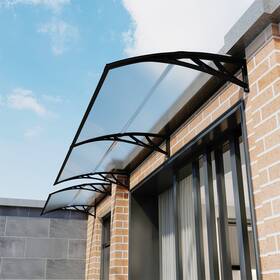 Ms01-4060-tb Guansu-cn 40 Inch X60 Window Door Canopy Outdoor Awning Pc Hollow Sheet Shade Cover