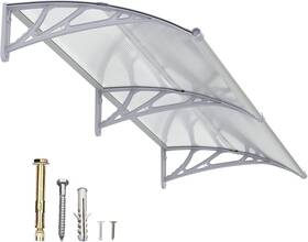 Ms02-4080-gt Guansu-cn 40 Inch X 80 Door Window Awnings Canopy With Sink Polycarbonate Rain Uv Sheets