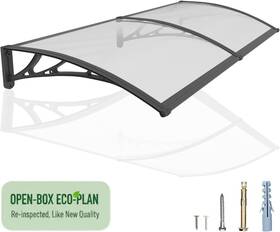 Guansu-cn Zms01-1220-bt-fba-1 48 Inch X80 Window Awning Uv Rain Cover Front Door Canopy Exterior Awnings Diy