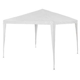 Gym05993 Gymax Canopy Tent 10ftx10ft Outdoor Heavy-duty Semi-permanent Rectangle White