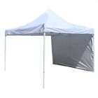 Gzpw204wh-wm Aleko Collapsible Gazebo With Removable Wall Panel Feet 649870029799