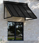 H23-wh-7brz Awntech Houstonian Metal Standing Seam Window Awning