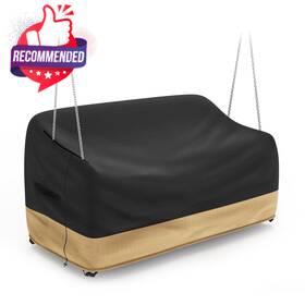 Hagsfire 2502fcz0616b#cj01us Hanging Porch Swing Cover Waterproof Outdoor Chair Covers Tear