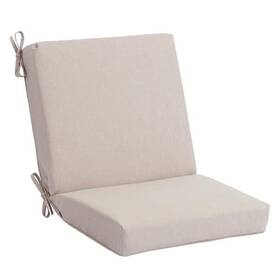 Hampton Bay 192658415173 17 Inch W X 20 D Mid Back Universal Outdoor Cushion In Putty Beige