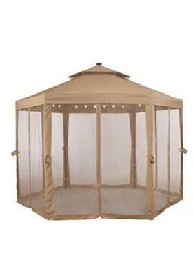 Hampton Bay 848681042168 10 Ft. X Solar Gazebo Replacement Netting