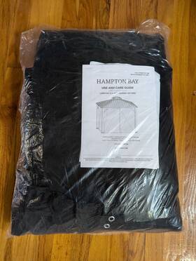Hampton Bay 948116505166 Lorston 12x12 Gazebo Replacement Netting No Hooks Included