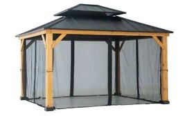A111511200 Hampton Bay Crownhill Universal Mosquito Netting For 11 X 13 Ft. Hardtop Gazezbo
