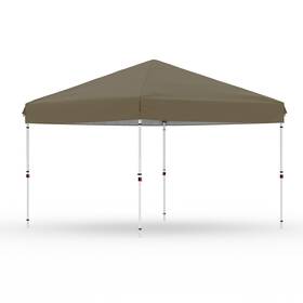10au3jq9-0-brown4g Harmonyhealth 10x10 Pop Up Canopy Tent Outdoor With No Removable Sidewall One-person