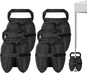 420d Hazben 313034944913 Sturdy Heavy Duty Sand Bags Canopy Weights 120lbs Set Of 4 Oxford Pop Up