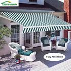 Hd1500410 Diensweek Patio Awning Retractable Manual Commercial Grade Fully 693160238545