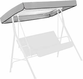 Heitign3myw4hse71 Heitign Outdoor Swing Canopy Replacement Porch Top Cover Removable Of Silver