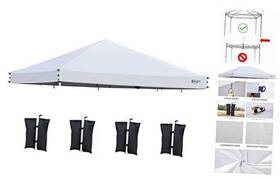 Lp-70283-top Hengfeng Canopy Replacement Top Pop Up Tent Cover Instant Tops 10x10