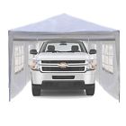 Hfd15 Aleko Garage Carport Canopy Tent Portable Outdoor Event 694991951474