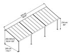 Hg8810 Palram Olympia Patio Awning