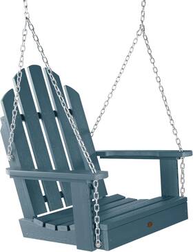 Ad-sw2cw23-nbe Highwood Classic Westport Adirondack Single Nantucket Blue
