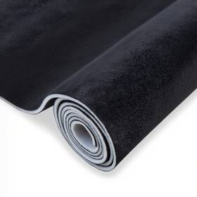 Jbheise9658 Hiksuky Suede Auto Headliner Fabric 96 Inch L 58 W With Foam Backing - Black Interio