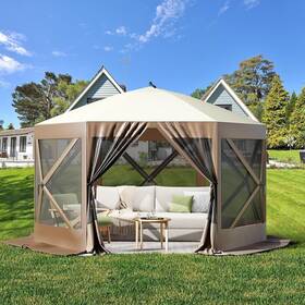 Hipicute 198723737706 Pop Up Gazebo 10 X Ft Portable Outdoor Camping Canopy Screen Tent W