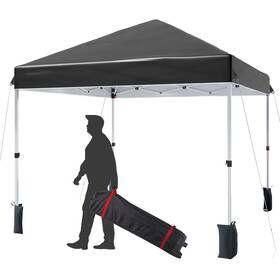 Opkz9ynwt6q4wfsnrw4tyawfq Hipicute 8 X Ft Pop Up Canopy Beach Tent With One Push Setup And 3 Adjustable Heights -m