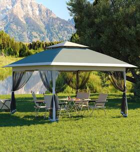 Pyq-km-tyzdp01 Hipicute 13 X 13ft Pop Up Gazebo Canopy Tent Gazebos On Clearance Patio Folding