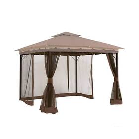 Hisecome 765053478809 Gazebo Universal Replacement Mosquito Netting 10ft X 12ft Outdoor Canopy Net Sc