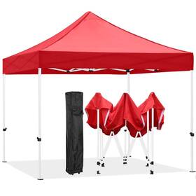 Hlong 619548625592 Pop Up Canopy Tent 10x10 For Outdoor Heavy Duty Commercial Instant Sun Shelte