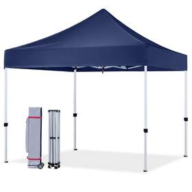 Hlong 619548625608 Pop Up Canopy Tent 10x10 For Outdoor Heavy Duty Commercial Instant Sun Shelte